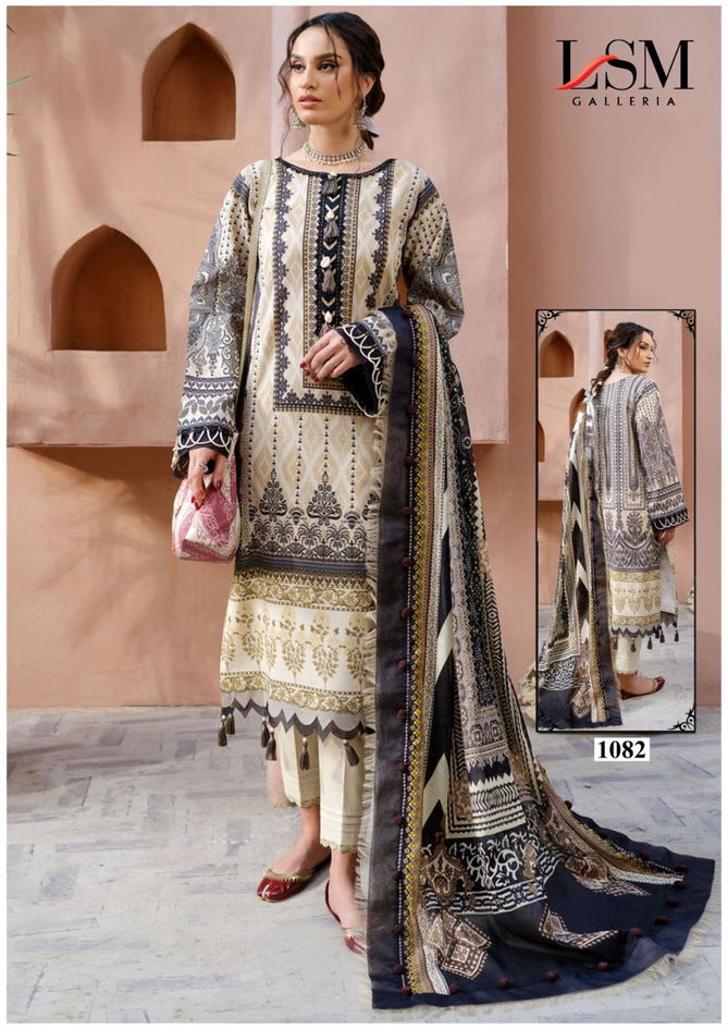 Parian Dream Vol 9 By LSM Lawn Cotton Pakistani Dress Material Wholesale Shop In Surat